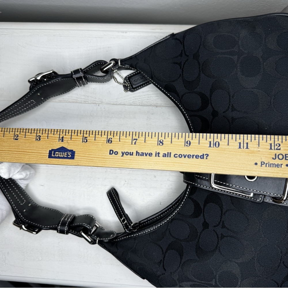🖤 Coach Soho Signature Jacquard Buckle Hobo Bag - Picture 16 of 16
